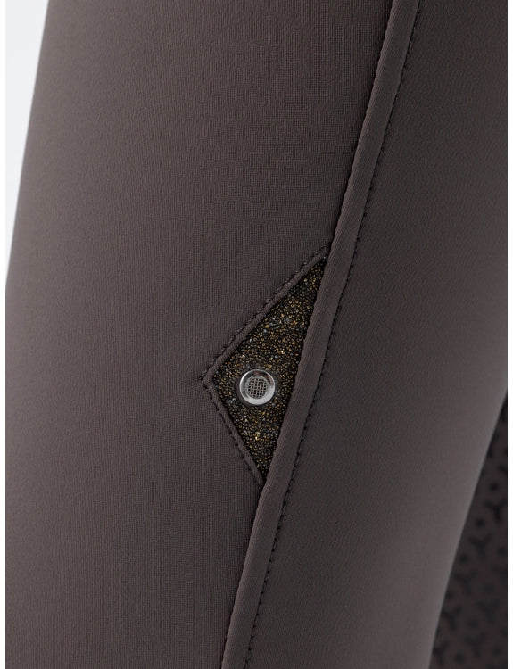 CRYSTALEF - PANTALONI DONNA A VITA ALTA FULL GRIP