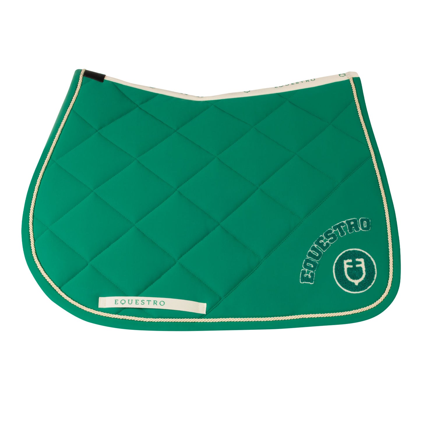 SOTTOSELLA + CUFFIETTA CON LOGO IN SPUGNA ULTRAMARINE GREEN