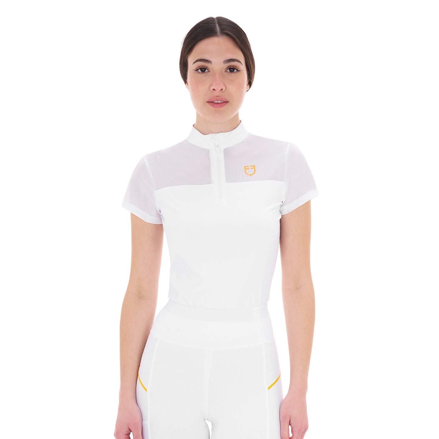 POLO CON INSERTI IN RETE