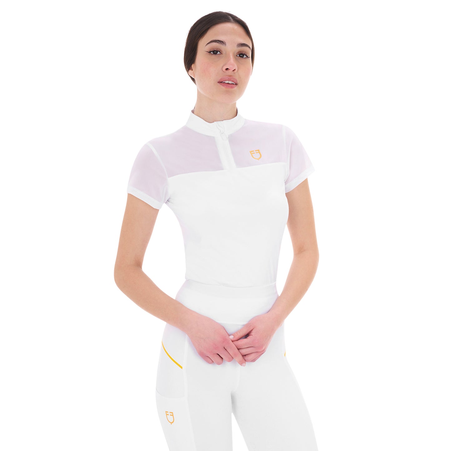 POLO CON INSERTI IN RETE