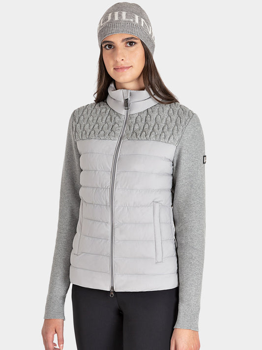 SOFTSHELL IMBOTTITO CON MANICHE IN MAGLIA