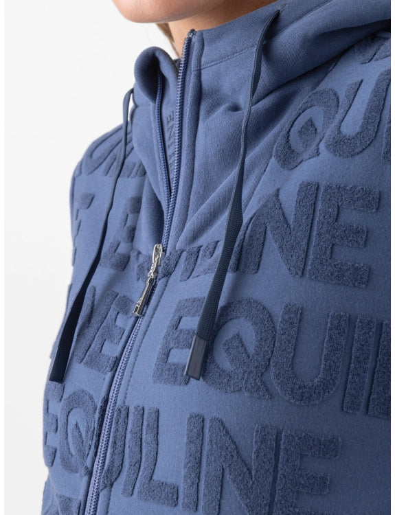 FELPA CON CAPPUCCIO DA DONNA BLUE WING TEAL