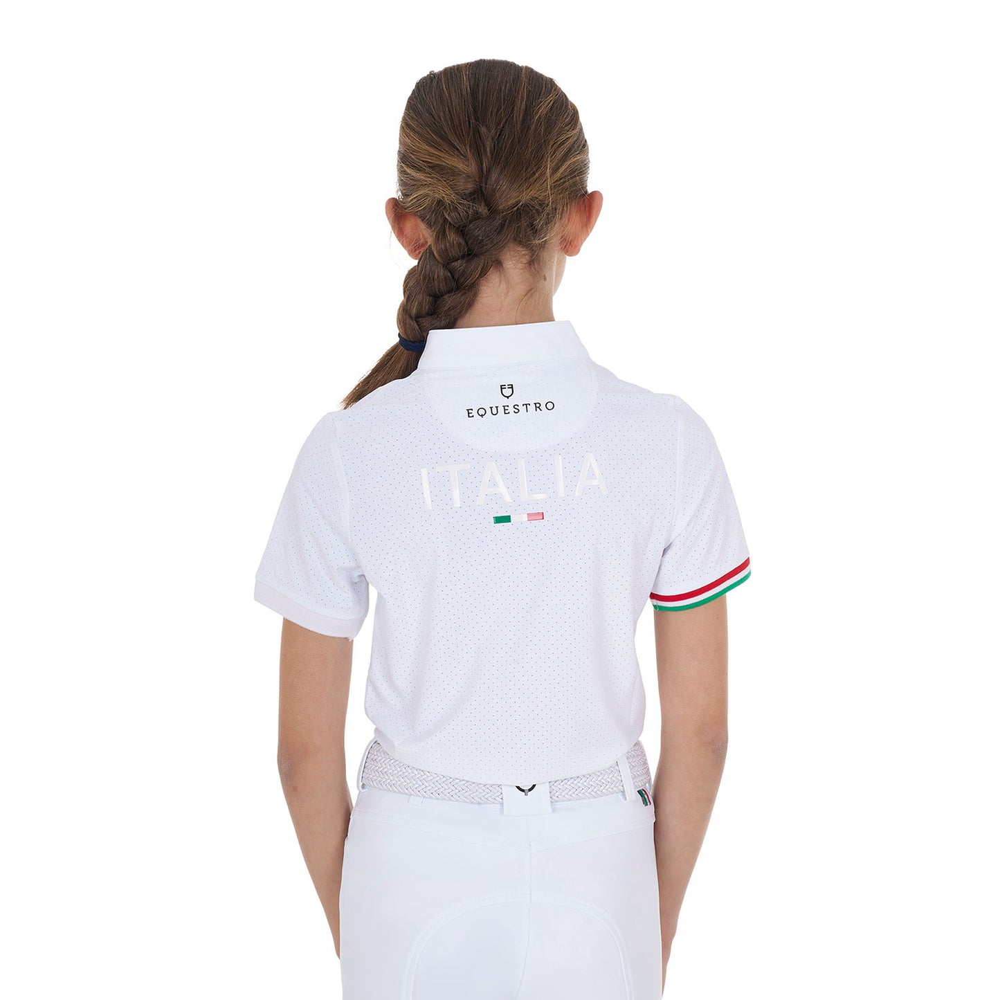 POLO DA CONCORSO CON ZIP
