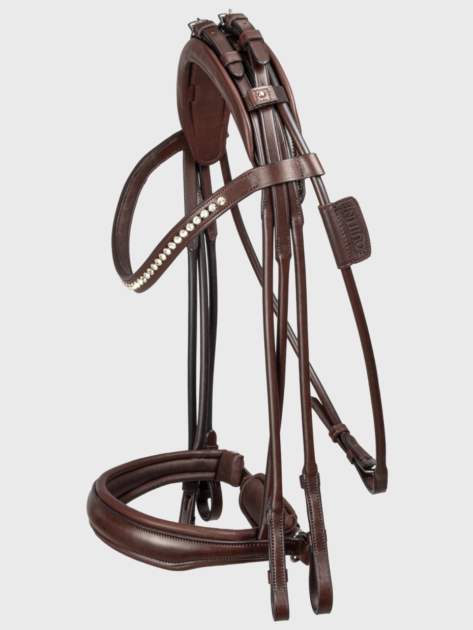 TESTIERA TUBOLARE PER MORSO E FILETTO