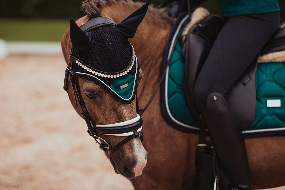 CUFFIETTA - EAR BONNET EMERALD